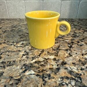 Homer Laughlin Fiestaware Sunflower Yellow Ceramic Mug